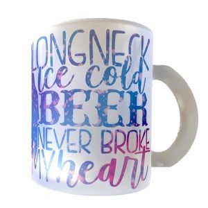 11 oz Frosted beer mug